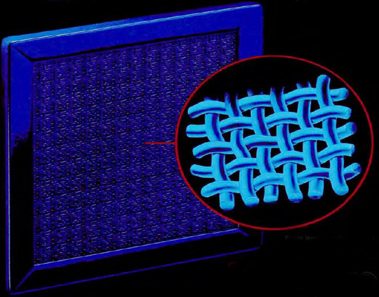 Filtration media Open cell urethane foam